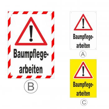 Banner Baumpflegearbeiten