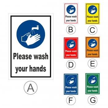 Please wash your hands