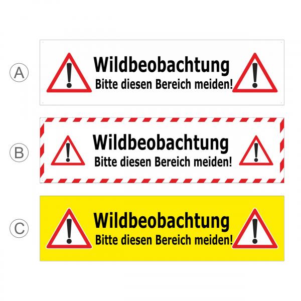 Banner Wildbeobachtung