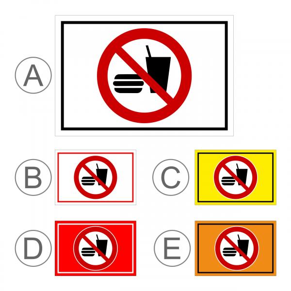 Essen Trinken verboten
