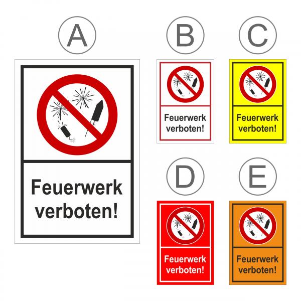 Feuerwerk verboten