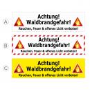 Banner Waldbrandgefahr