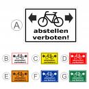 Fahrräder abstellen