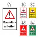 Baumfäll-arbeiten