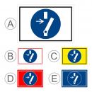 Gebots-zeichen - Wartung Reparatur freischalten - entspr. DIN ISO 7010 / ASR A1.3 – S00361-041-E +++ in 20 Varianten
